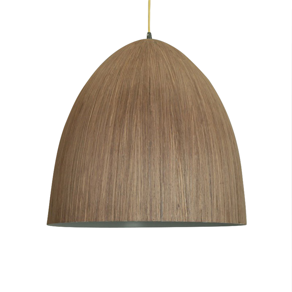 Cacia Pendant Light Wood Veneer 1 OZ Lights Direct